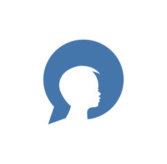 Boy Logo Design Illustration vector eps format , suitable for your design needs, logo, illustration, animation, etc.