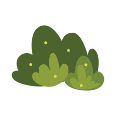 grass element cartoon transparent background