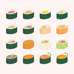 sushi menu set 2