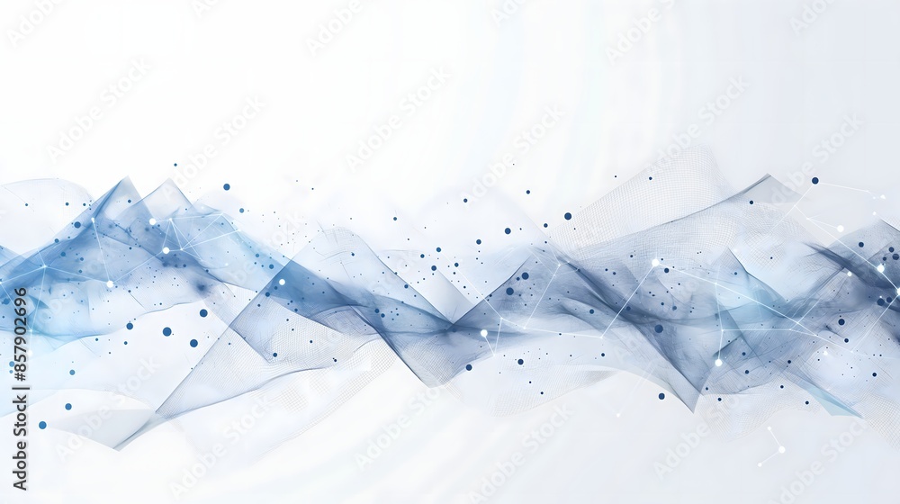 Poster 1. generate an abstract background illustrating the concept of technology and network connections, w
