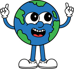 earth character vintage color 10