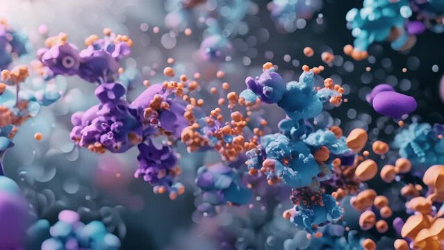 Zoomedin animation of the enzyme cytochrome c oxidase a key player in the electron transport chain.