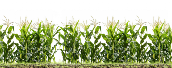 Dense Corn Field with Tassels