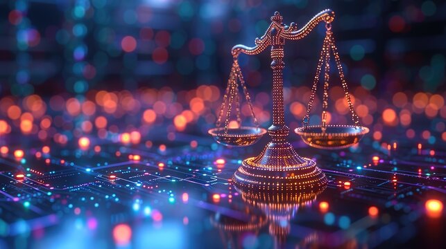 AI and Justice: Balancing Legal Equations - Powered by Adobe