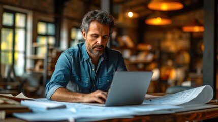 Fototapeta premium Audit Architect: Building Trust in Corporate Finance