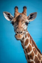 Fototapeta premium portrait of a giraffe
