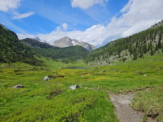 Funtensee mit K&auml;rlingerhaus