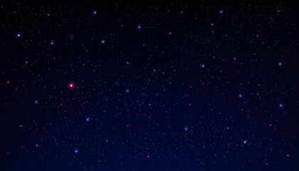 Sky Starry Universe Background,DarkBlue Sky Galaxy Space,Cloud with Nebula and Stars in Winter Night,Nature Stardust field in deep universe, Milky way galaxy