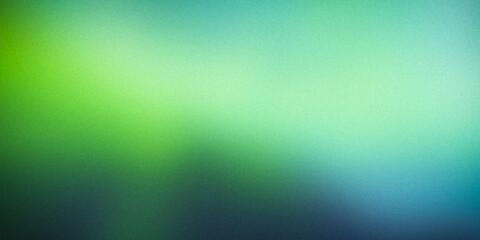 Obraz premium Abstract gradient background featuring a refreshing blend of green, blue, and teal hues. Perfect for creative projects, digital art, and enhancing visual content with a soothing color palette