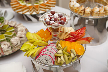 Fruits on the buffet table