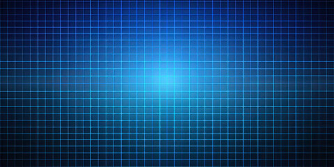 Futuristic Dark Blue Gradient Digital Grid Background
