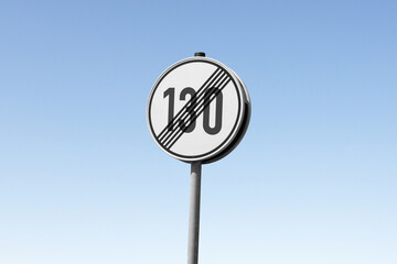 Ende der 130er Tempozone, aufgehoben