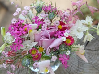 薔薇のアレンジメント