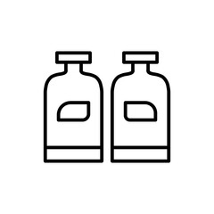 essential oils line icon