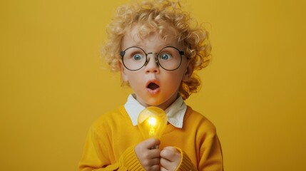 The Child with Lightbulb