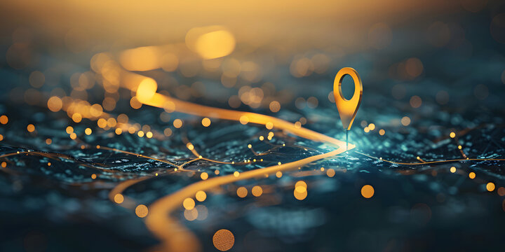 pin location business roadmap strategy working with cloud technology computing interface as concept  background