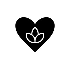 yoga glyph icon