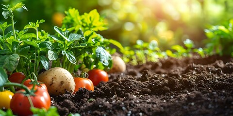 Utilizing Animal Byproducts as Fertilizer in Vegetable Gardens for Vital Nutrient Enrichment. Concept Animal Byproducts, Fertilizer, Vegetable Gardens, Nutrient Enrichment, Sustainable Gardening