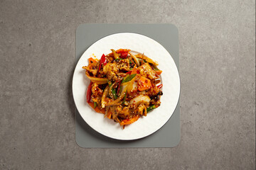Squid and Pork Belly Bulgogi   