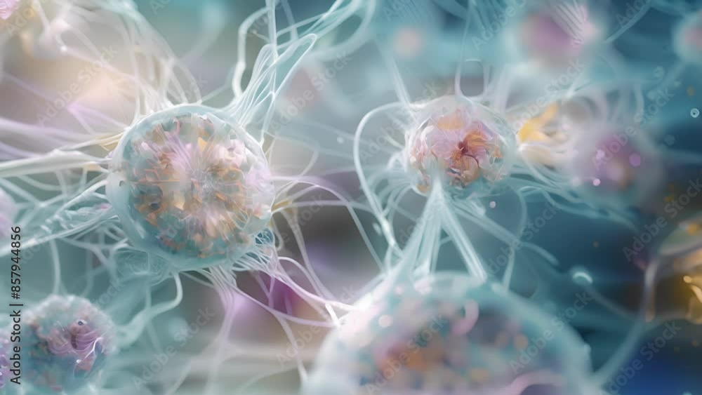 Poster a microcosm of motion as cilia on different cells move in different directions yet work together to 