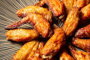 roasted chicken on a plate