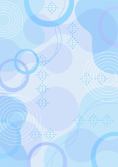 Obraz premium Abstract background pastel minimal style with space for text - design for background social media, postcards, poster, business card, flyer, brochure, magazine other. 