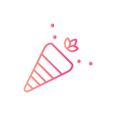 confetti gradient icon