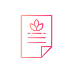 poster gradient icon