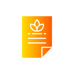 poster gradient icon