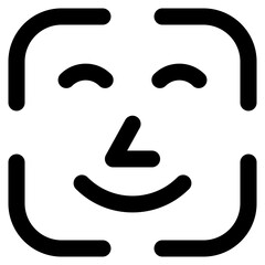 Fototapeta premium face scanner