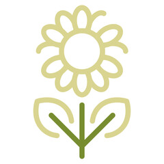 Sunflower Petal Icon