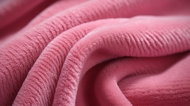 Plush chenille fabric texture.