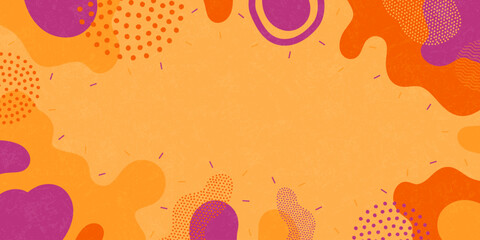 Background with abstract shapes. Modern minimalism trendy pattern background. Vector background.