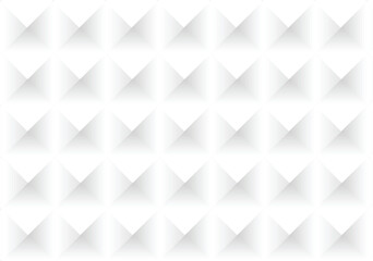 Fototapeta premium modern and trendy abstract background, white geometric texture, 3d illustrator