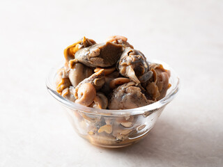 Fresh whelk in a bowl