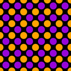 Polka Dots Seamless Pattern Digital Paper