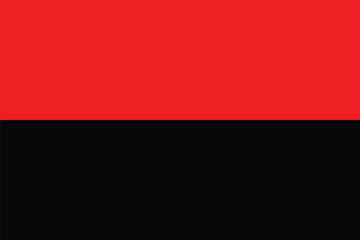 Red-and-black flag of Ukrainian Insurgent Army