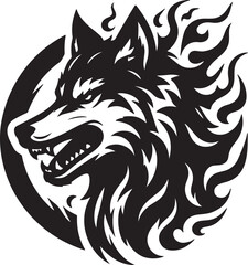 Wolf Silhoutte Vector