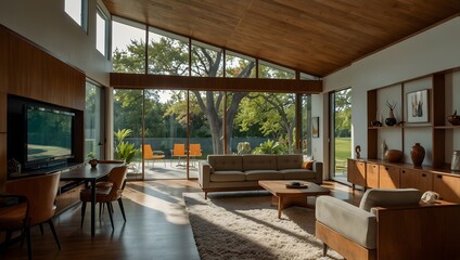 The evolution of mid-century modern architecture in suburban homes ai_generated