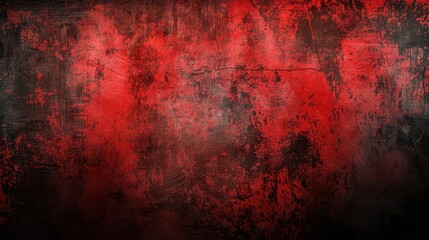abstract red and black grunge background with spotlight and rough texture graphic resource