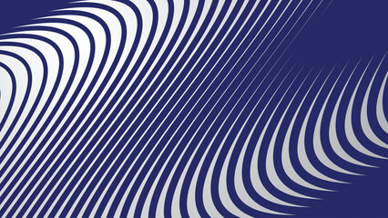 Abstract background with blue curve lines for backdrop or presentation