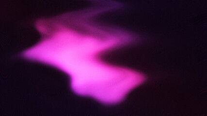 Abstract Organic Colored Lights Gradient on Grainy Noise Black Background
