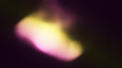 Abstract Organic Colored Lights Gradient on Grainy Noise Black Background