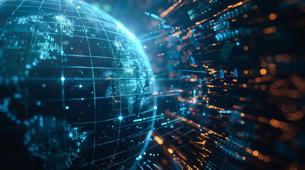 Fototapeta premium Global Network