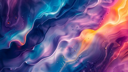 abstract wallpaper of wavey colours