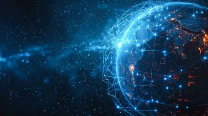 Obraz premium Global Network