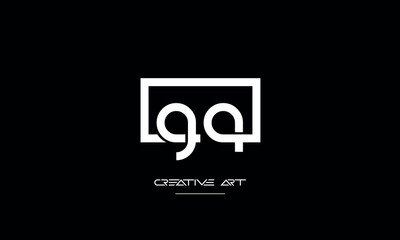 GQ, QG, G, Q abstract letters logo monogram