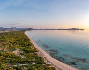 sunrise over the sea