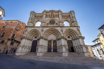 Naklejka premium Cuenca old town, UNESCO site, Kastilie La Mancha, Spain