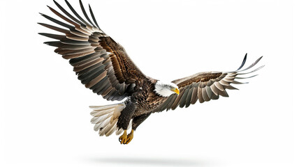 Obraz premium eagle icon isolated on white background